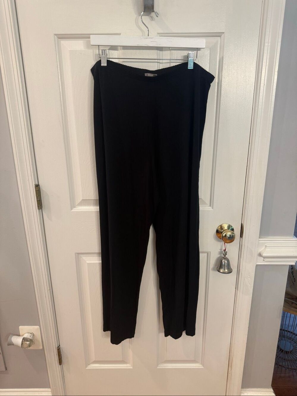 J. Jill Black Stretch Pull In Pants sz L Super Flattering